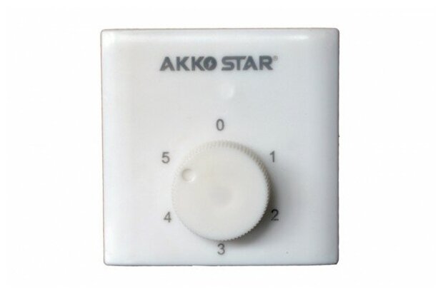 Вентилятор потолочный с регулятором AKKO STAR 77-HTB - фотография № 2