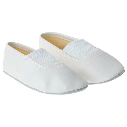 Чешки комбинированные, цвет белый, размер 170 (длина стопы 18,3 см) нет бренда белого цвета