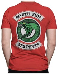 Футболка Dream Shirts Ривердэйл - South Side Serpents Мужская красная S