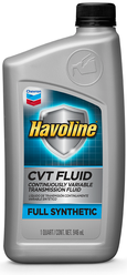 Chevron Трансмиссионное масло Chevron HAVOLINE FULL SYNTHETIC CVT FLUID (946 мл) 226538482