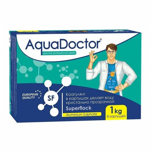AquaDoctor SuperFlock Коагулянт длит.действия 1 кг