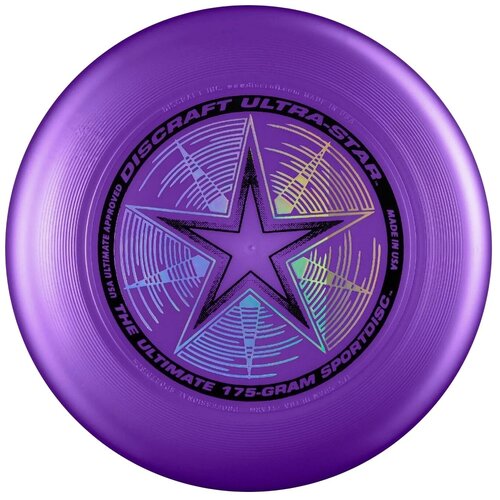 Диск Фрисби Discraft Ultra-Star фиолетовый (175 гр.)