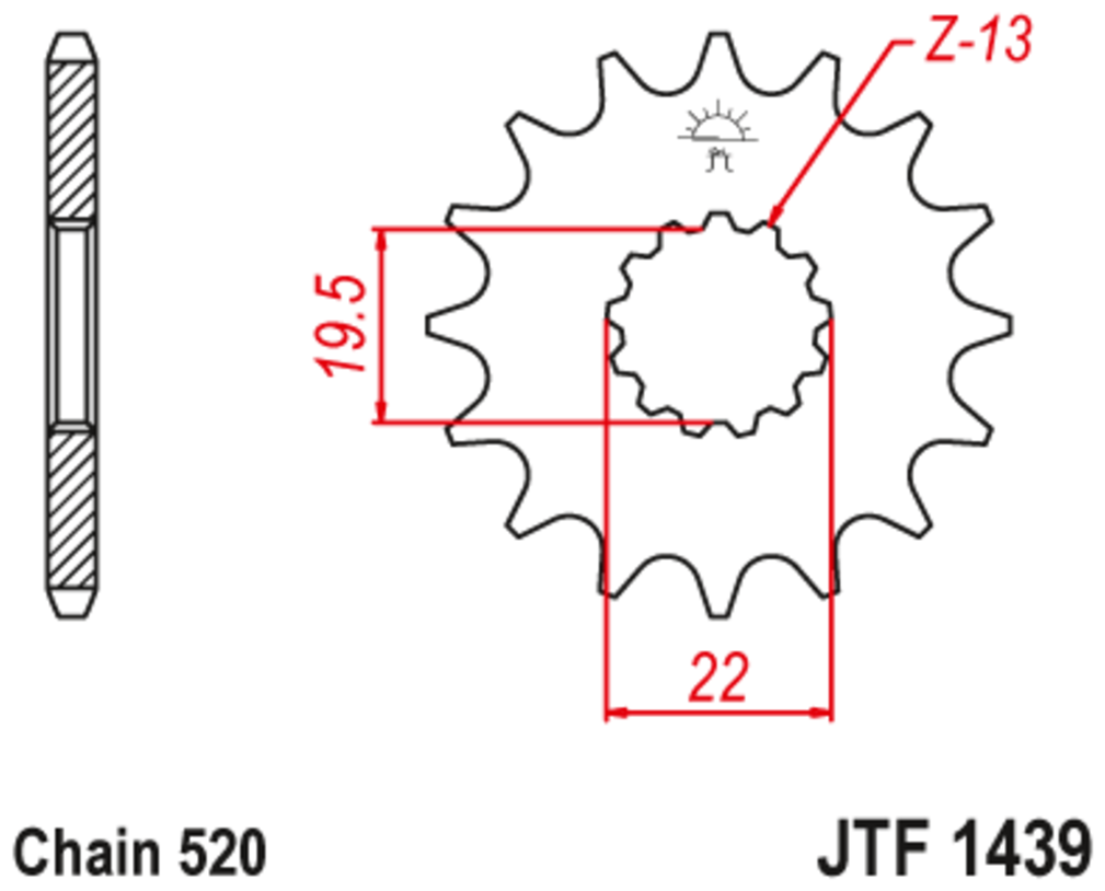 Звезда ведущая , JT 1439.13