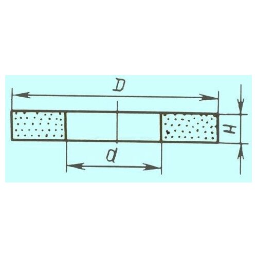 Круг ПП 300х 40х 76 25А 40 СМ2 (WA F46 L) (ВАЗ) (шт)