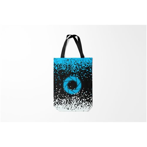 фото Сумка-шоппер / 31х42 см / геймерам / portal burnettie