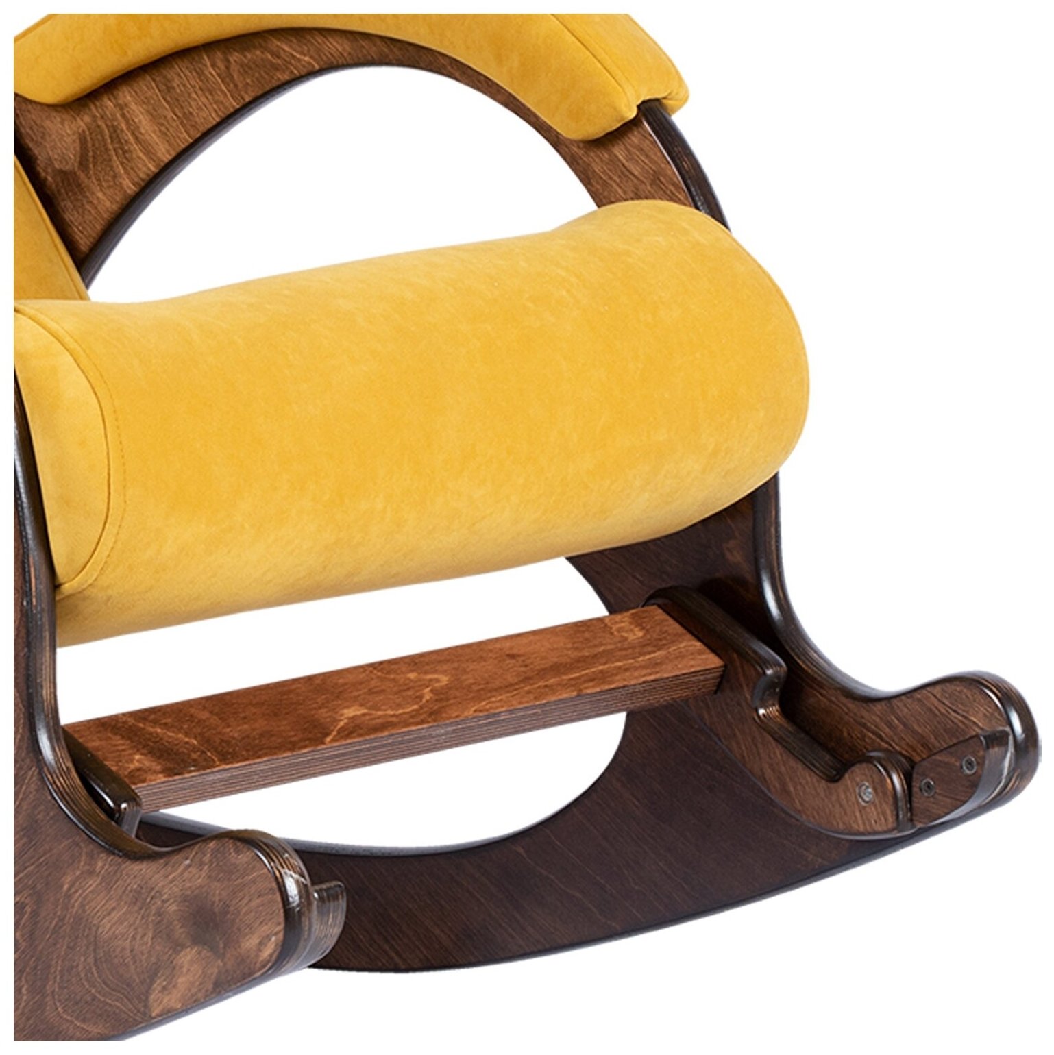 Кресло-качалка Симфония Yellow Banana, Античный дуб - фотография № 5