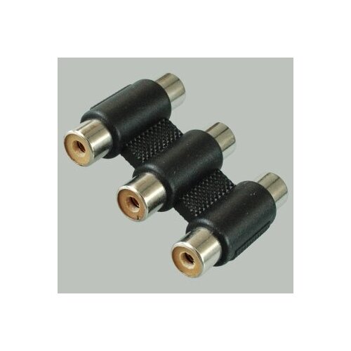 Premier Переходник 3 x RCA - 3 x RCA Premier 2-278 Black premier переходник rca 2 x jack3 5 premier 2 227 black