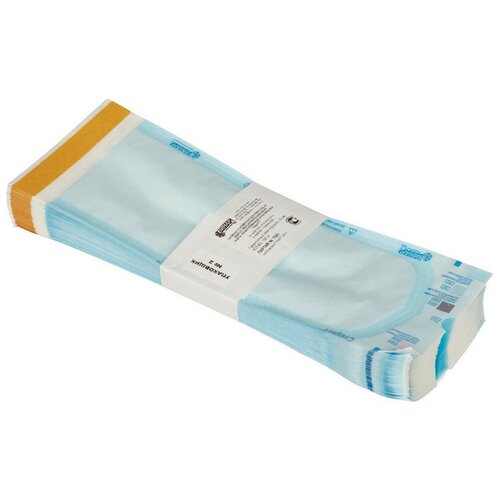 Пакет дстерил комбинир 115 х 200 мм самокл 100 штуп СтериТ 1144₽