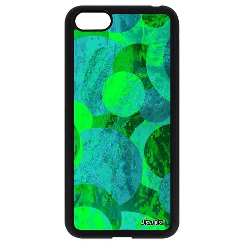 фото Ударопрочный чехол на смартфон // huawei y5 2018 // "планеты" сфера галактика, utaupia, зеленый