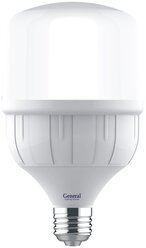 Высокомощная лампа светодиодная General E27 30W 6500K , матовая, 270°