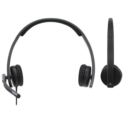 Logitech Headset Stereo H570e black игровая гарнитура