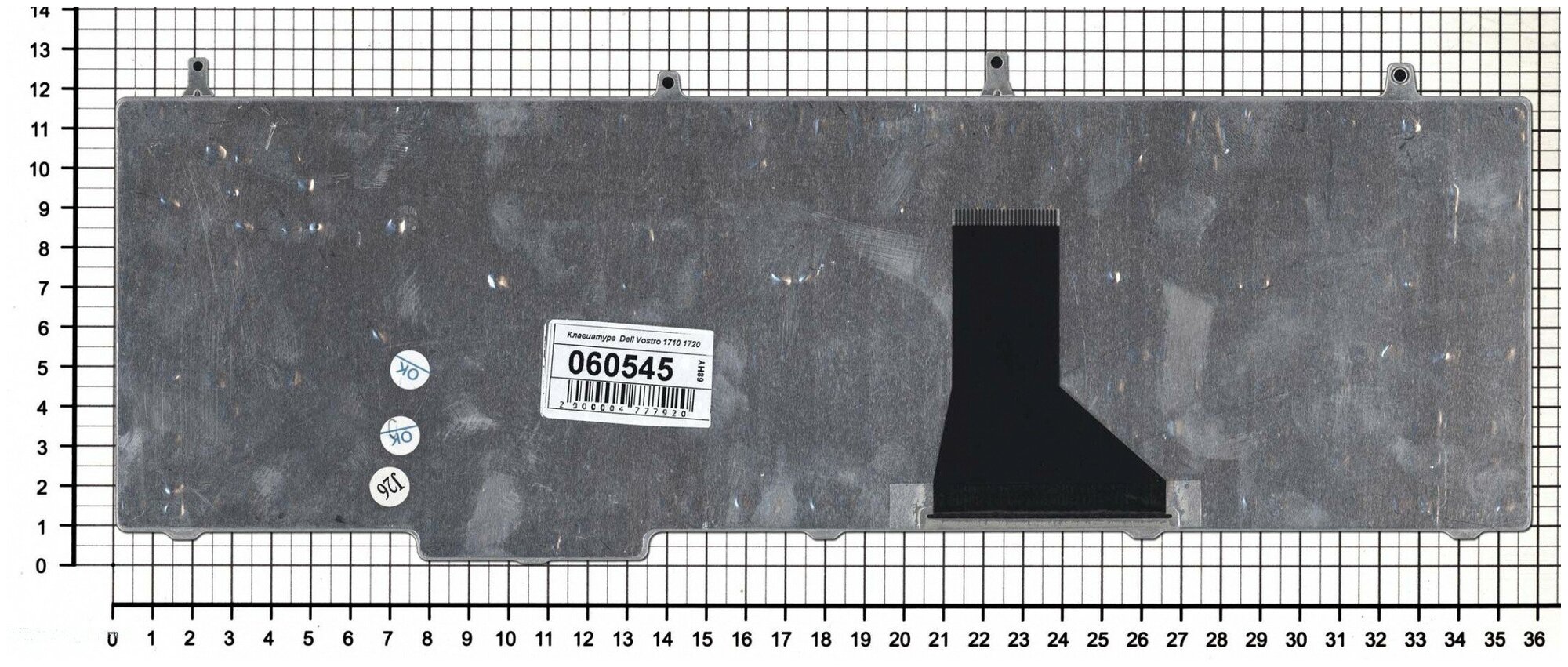 Клавиатура для ноутбука Dell T351J черная