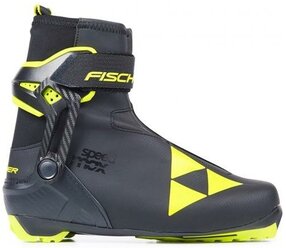Лыжные ботинки Fischer Speedmax Skate Junior S40019 NNN (черный/салатовый) 2019-2020 39 RU