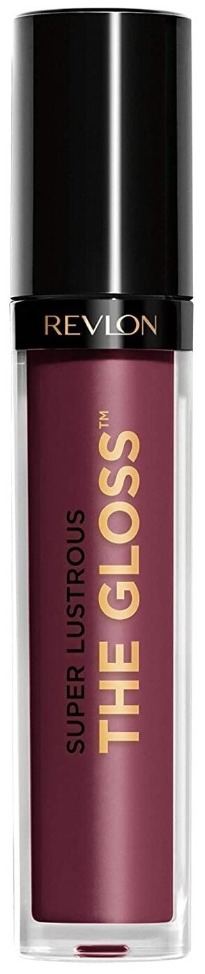 Revlon Блеск для губ Super Lustrous THE GLOSS, Тон Black cherry