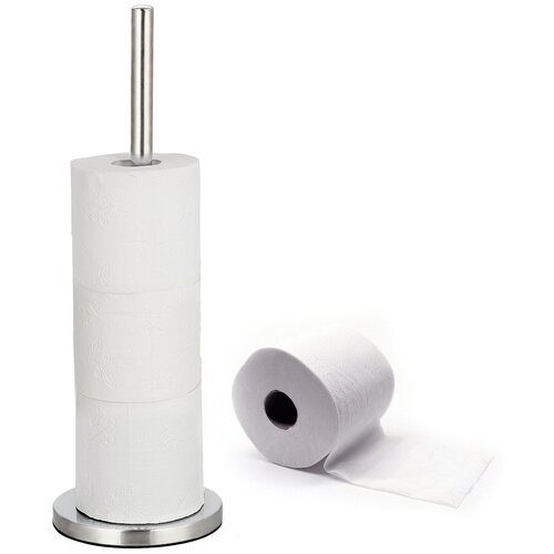 фото Держатель для туалетной бумаги напольный tatkraft carol