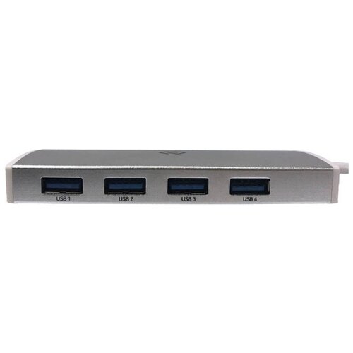 Хаб USB Digma 4 Ports USB 30 Silver HUB-4U30-UC-S 198300₽