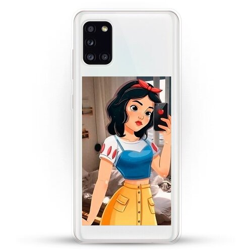 фото Силиконовый чехол белоснежка на samsung galaxy a31 andy & paul