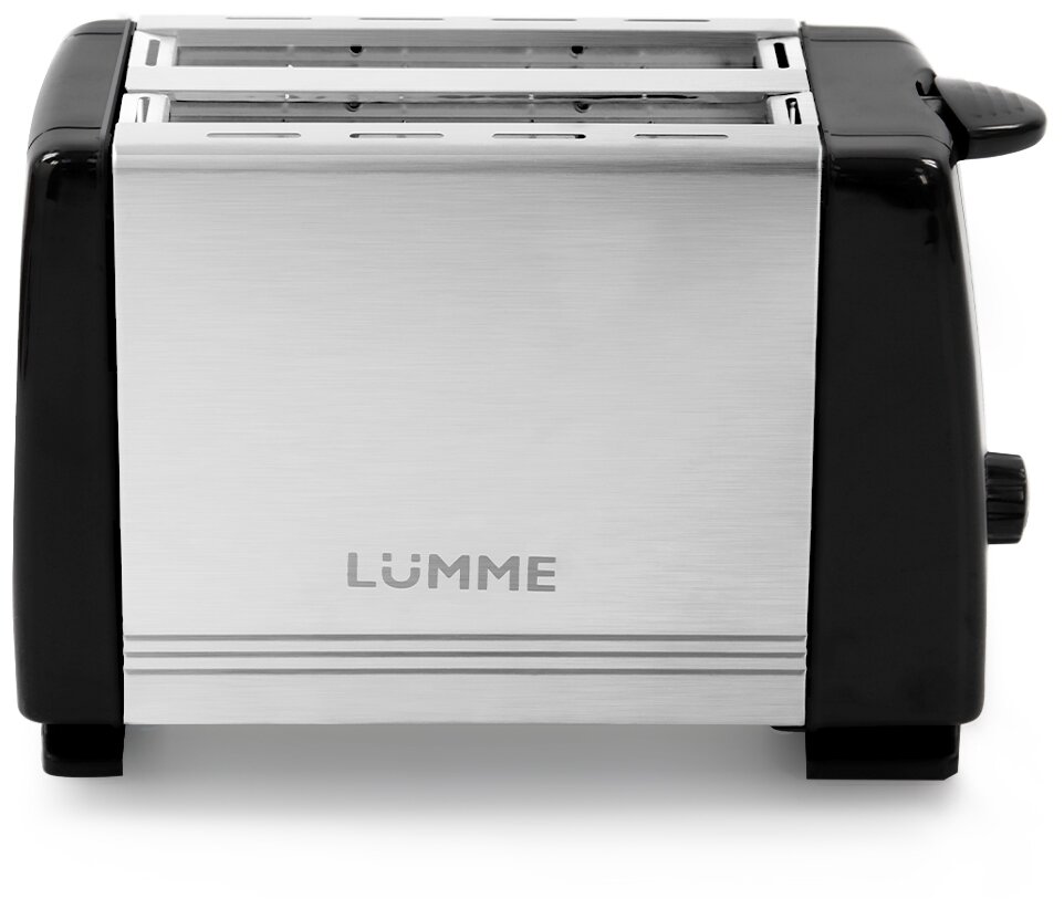 LUMME LU-1201 черный жемчуг тостер - фотография № 3