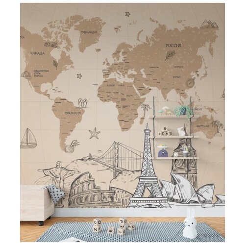 Детские флизелиновые фотообои 