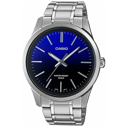 фото Наручные часы casio наручные часы casio mtp-e180d-2avef, синий, черный