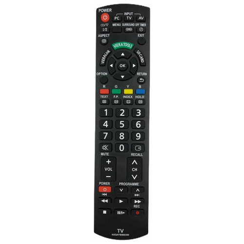 Пульт для Panasonic Viera Smart TV (Панасоник Виера Смарт ТВ) N2QAYB000399 (N2QAYB000370)