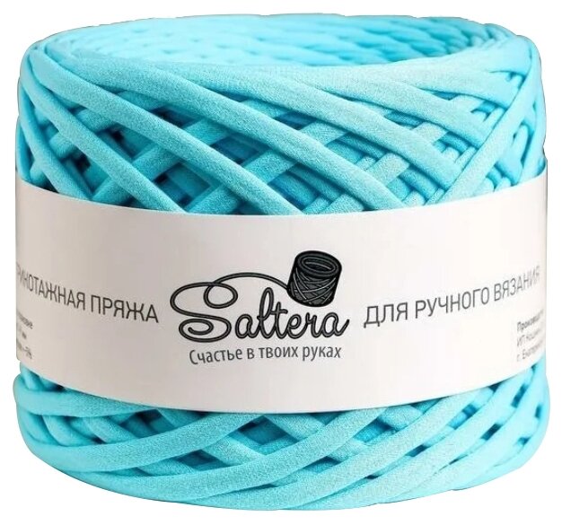 Трикотажная пряжа Saltera. Цвет Тиффани (33) 100м 320г 1шт