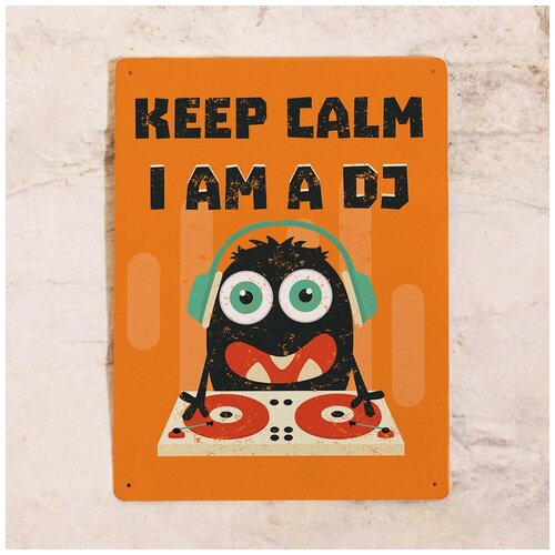   Keep calm I am a Dj, , 3040 