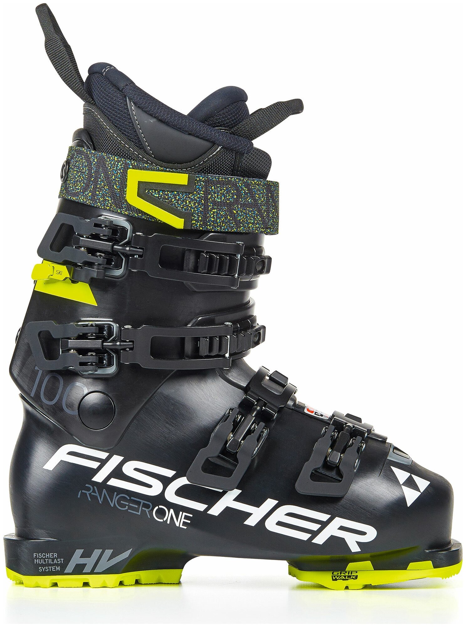 Горнолыжные ботинки Fischer Ranger One 100 Vacuum Walk Black/Black (21/22) (30.5)