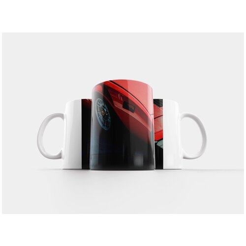 фото Кружка "красный, машина, колесо" 320 мл lotsprints