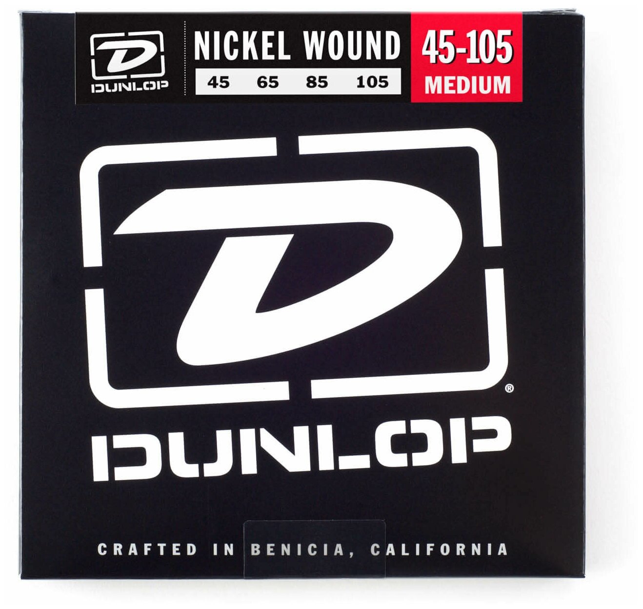 Струны для бас-гитары Dunlop DBN45105 Nickel Plated Steel 45-105