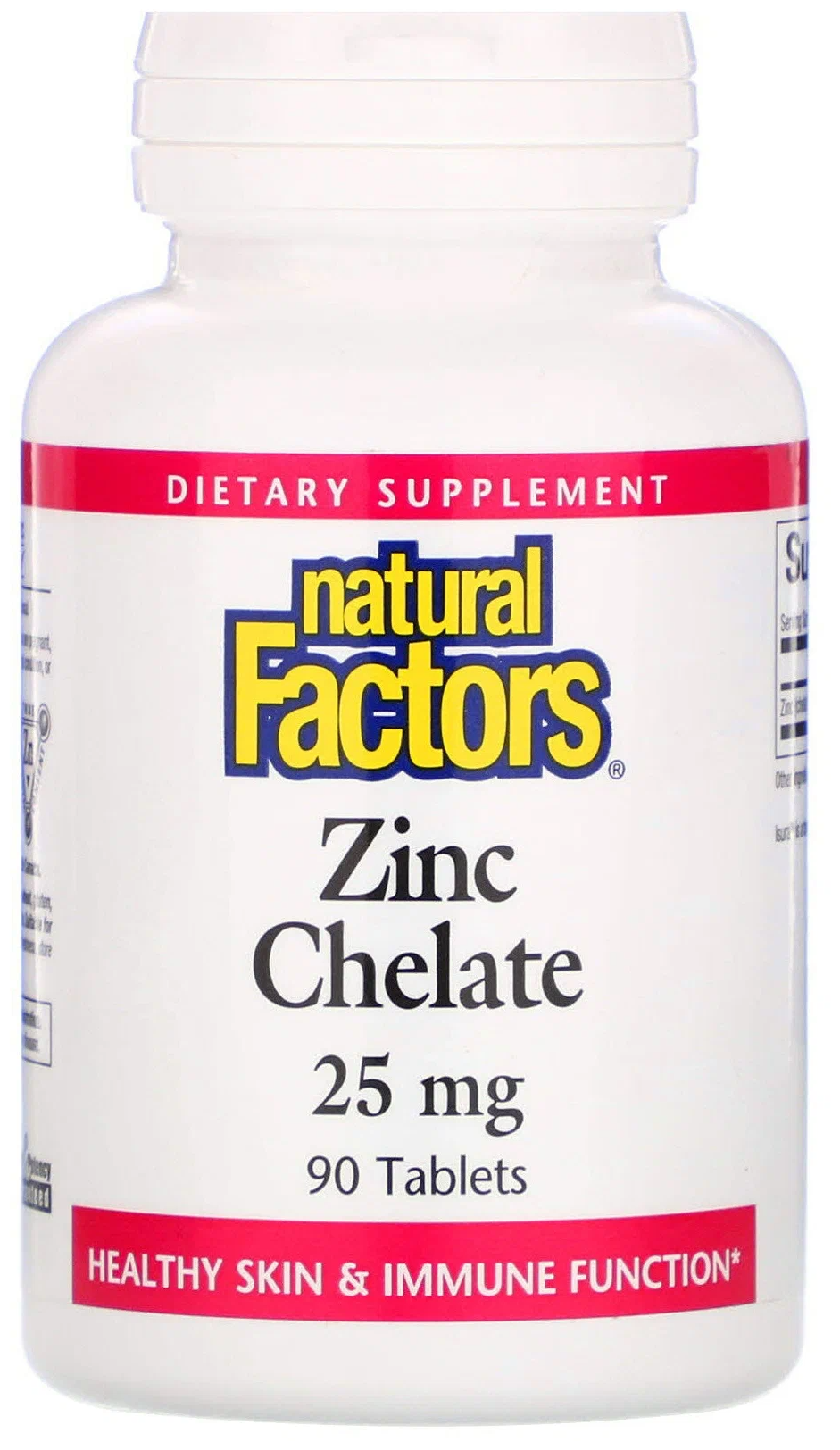 Таблетки Natural Factors Zinc Chelate