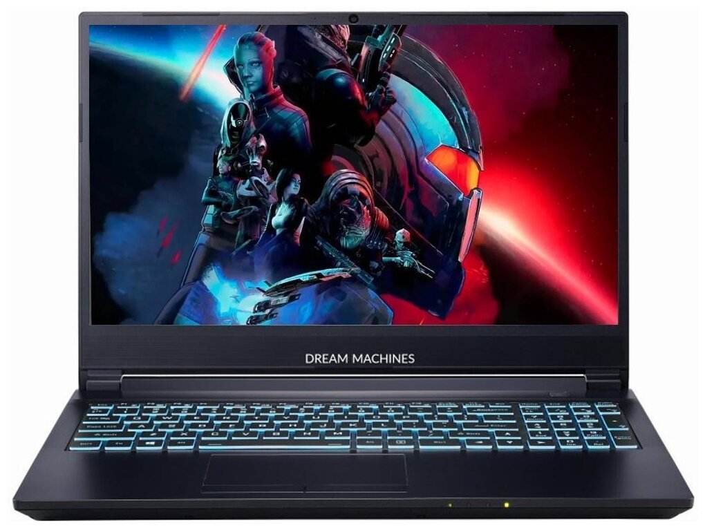 Ноутбук Dream Machines RG3060-15KZ21 black Intel Core i5-11400H16G1Tb SSD156 FHD IPS 144Hz AGNV RTX3060 6GWiFiBTNoOS