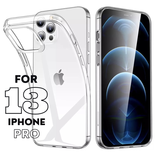 Чехол на Айфон 13Pro, Apple case для iphone, Чехол прозрачный на iPhone 13Pro чехол накладка card case для apple iphone 13 с карманом для карты прозрачный