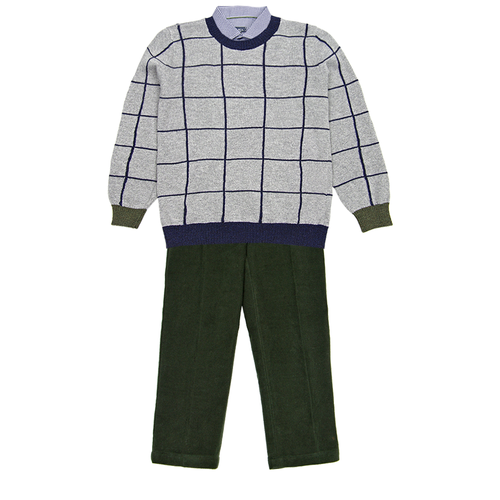 Комплект одежды Baby A., размер 6 лет(116), серый
