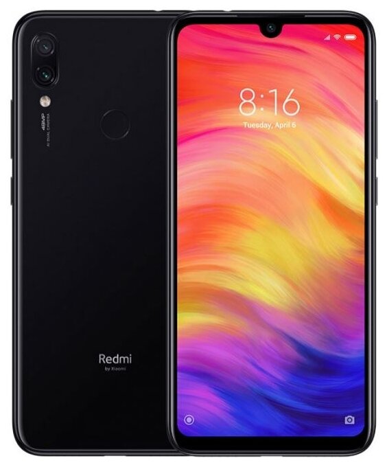Xiaomi Redmi Note 7 6/64GB Black () Global Rom