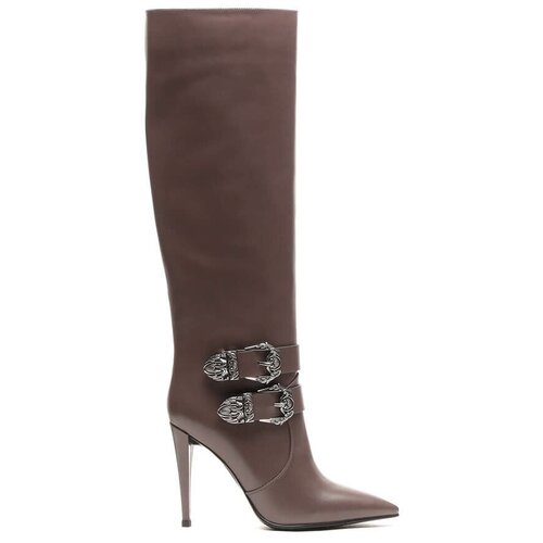 фото Vitacci 149825 сапоги женский серый, натуральная кожа