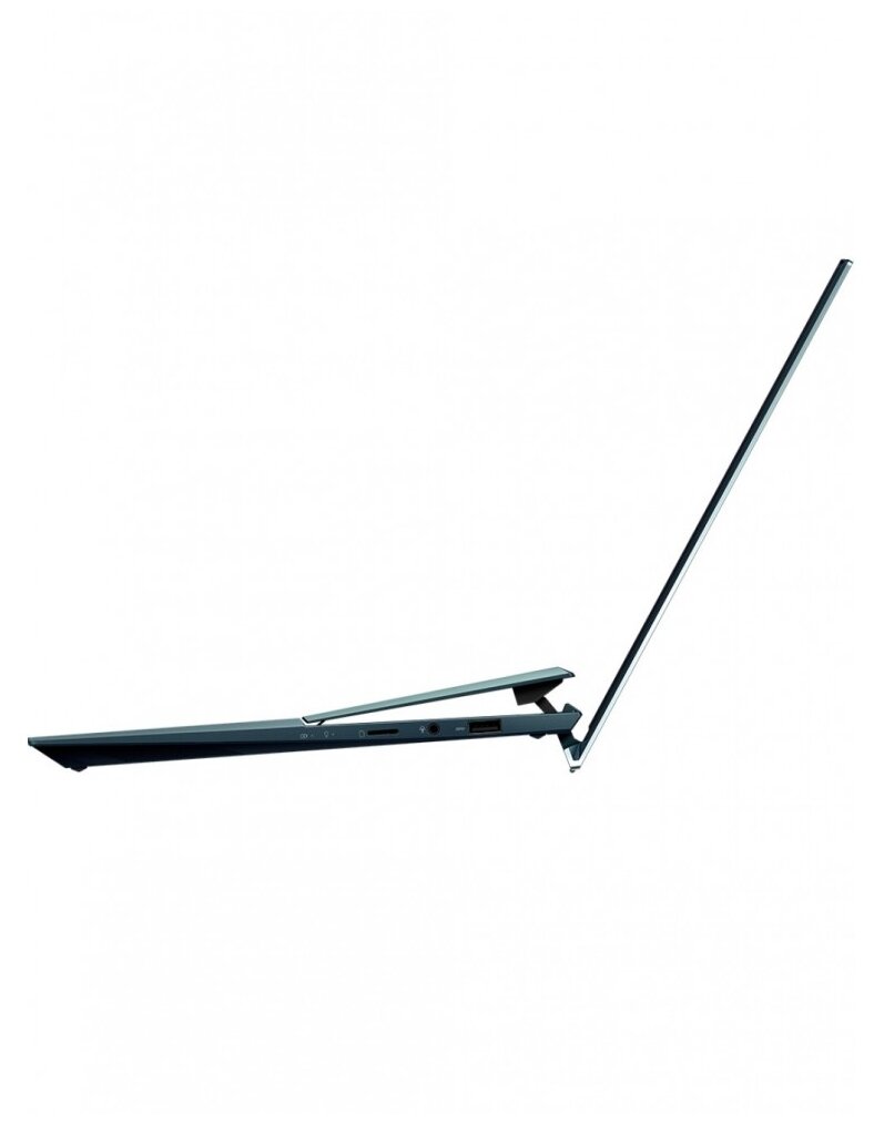 Ноутбук ASUS Zenbook Duo UX482EG i7-1165G7 16Gb SSD 1Tb NVIDIA MX450 2Gb 14 FHD IPS TS Cam 70Втч Win10 Синий UX482EG-HY262T 90NB0S51-M06330