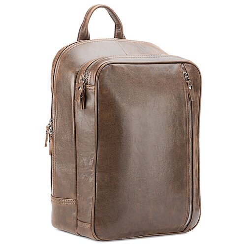 фото Кожаный рюкзак-сумка "брюс" . кожинка. мастерская сумок кожинка