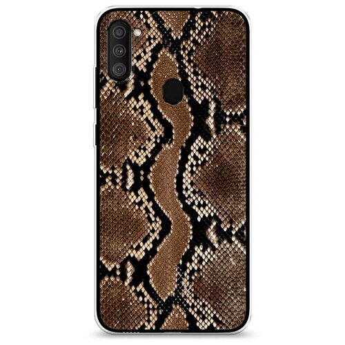 фото Силиконовый чехол "кожа питона" на samsung galaxy a11 / самсунг галакси а11 case place
