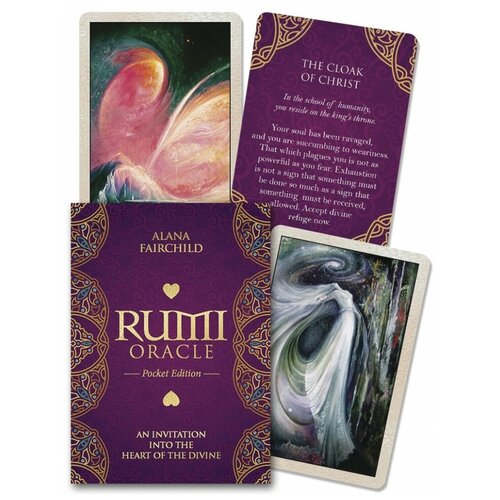 Карты Таро Оракул Руми (карманный размер) / Rumi Oracle (pocket edition) - Blue Angel secret language of animals oracle оракул тайный язык животных blue angel publishing