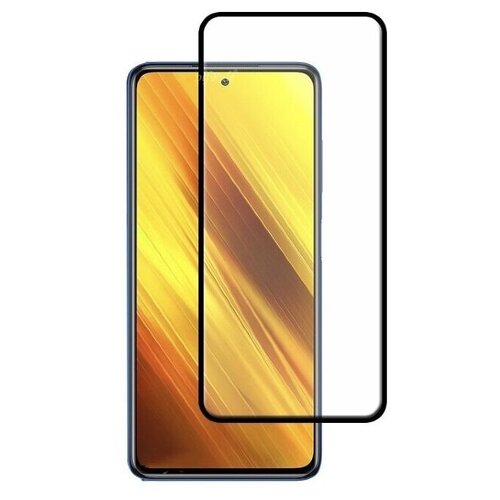 Защитное стекло для Xiaomi Poco X3/Poco X3 Pro/Poco F3 Leiwei 3D черное