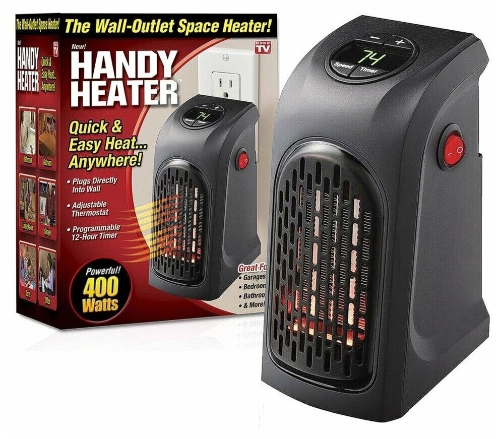 Компактный тепловентилятор Быстрое тепло Handy Heater - фотография № 11