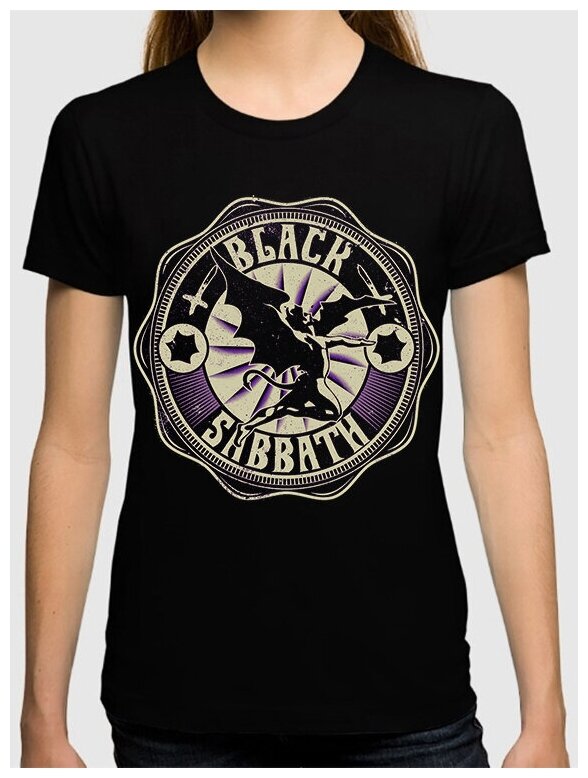 Футболка DreamShirts Black Sabbath Женская черная 