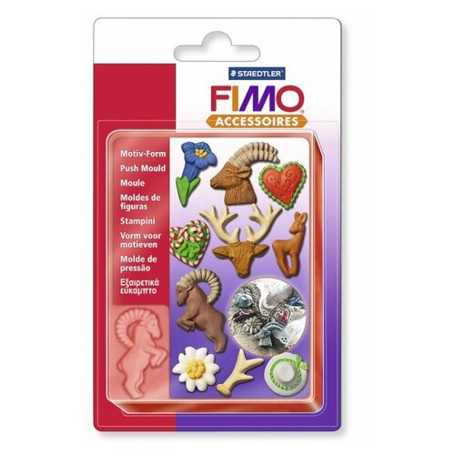 FIMO Формочки для литья Альпийский стиль уп. 10 форм 8725 09