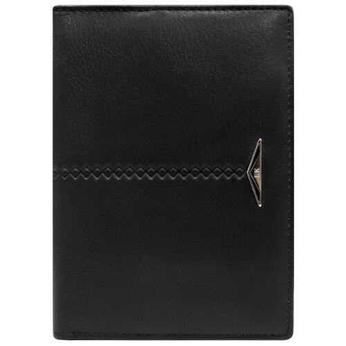 Обложка Lison Kaoberg, натуральная кожа, подарочная упаковка, черный