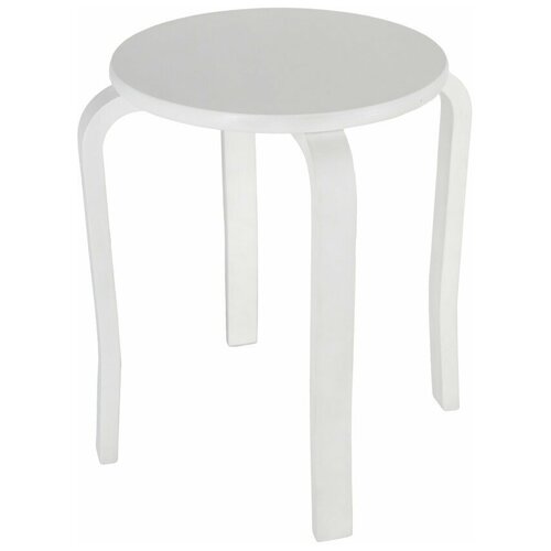 Табурет деревянный белый 5127