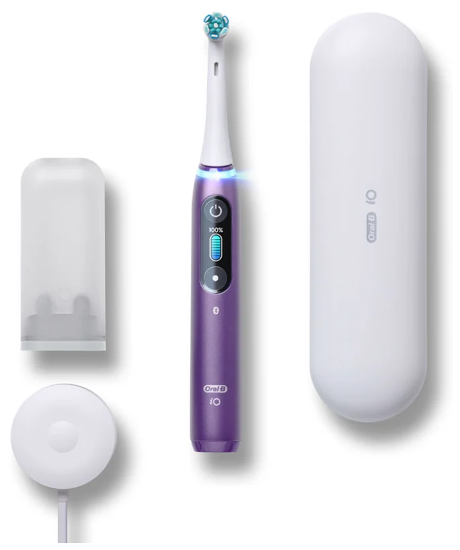 Электрическая зубная щетка Oral-B 80349103, Violet Ametrine - фотография № 2