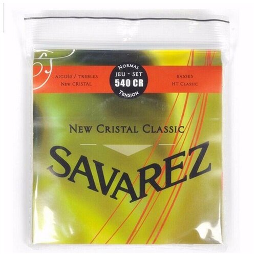 Струны для классических гитар Savarez 540CR струны для классической гитары savarez 540cj new cristal classic 29 43