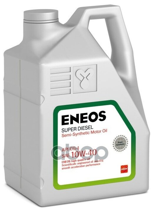 ENEOS Eneos Super Diesel 10w40 (6l)_масло Моторн! Полусинтapi Cg-4