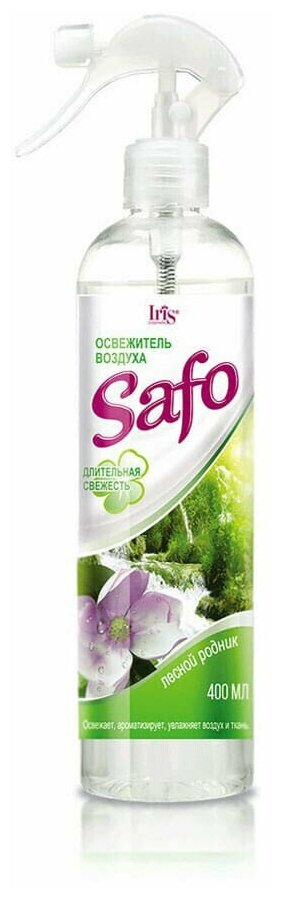 Iris cosmetic Жидкий освежитель воздуха Лесной родник SAFO 400 мл